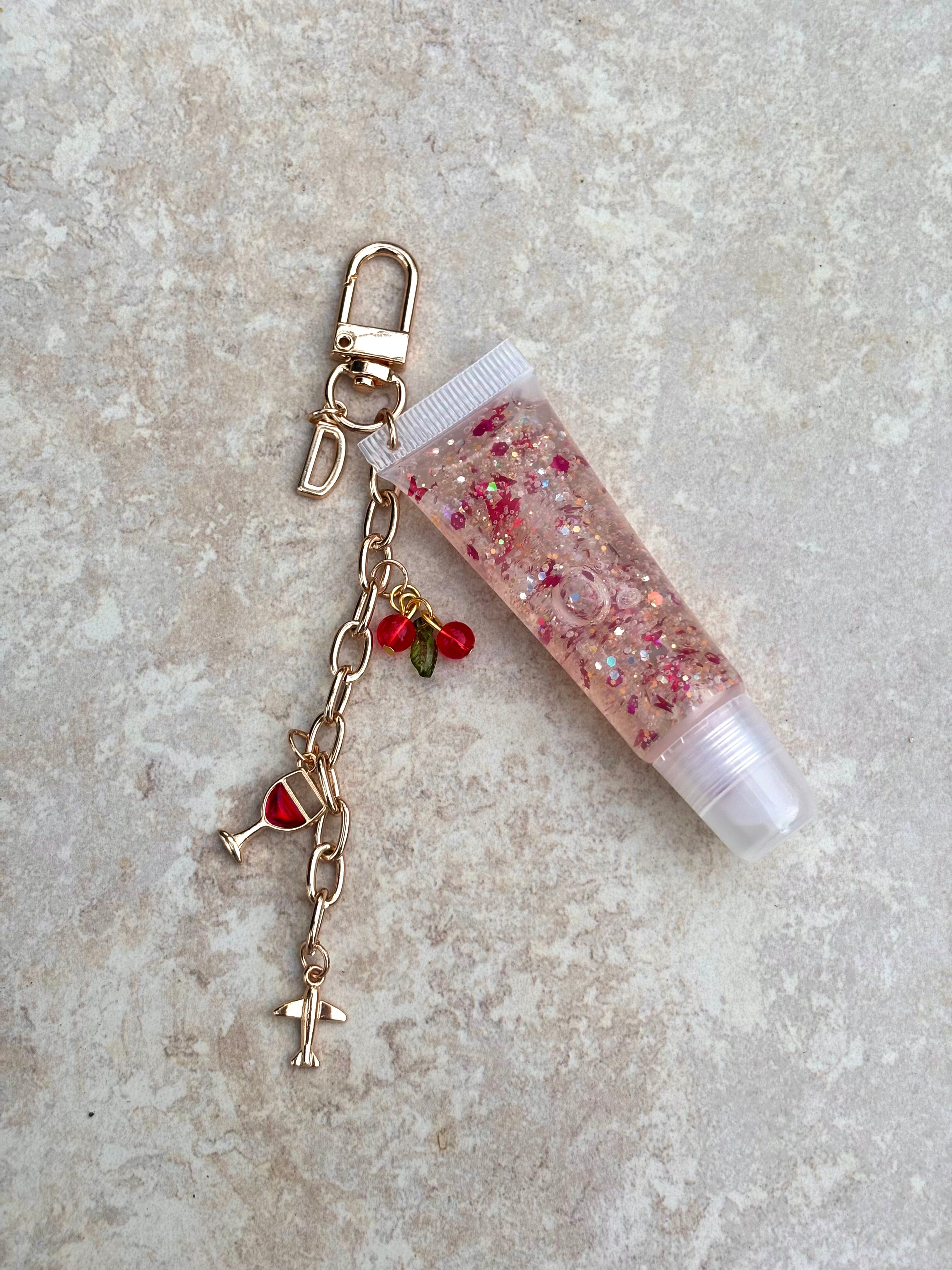 Lip Gloss Keychain - Personalizable