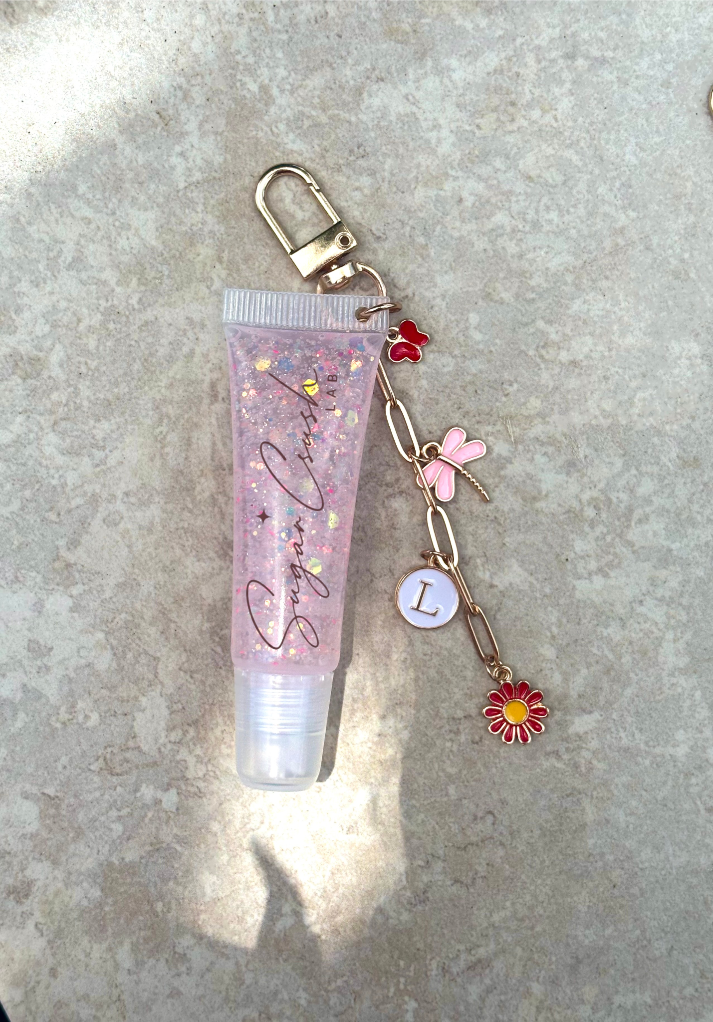 Lip Gloss Keychain - Personalizable